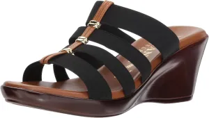ITALIAN Shoemakers Women's Clover Wedge Sandal