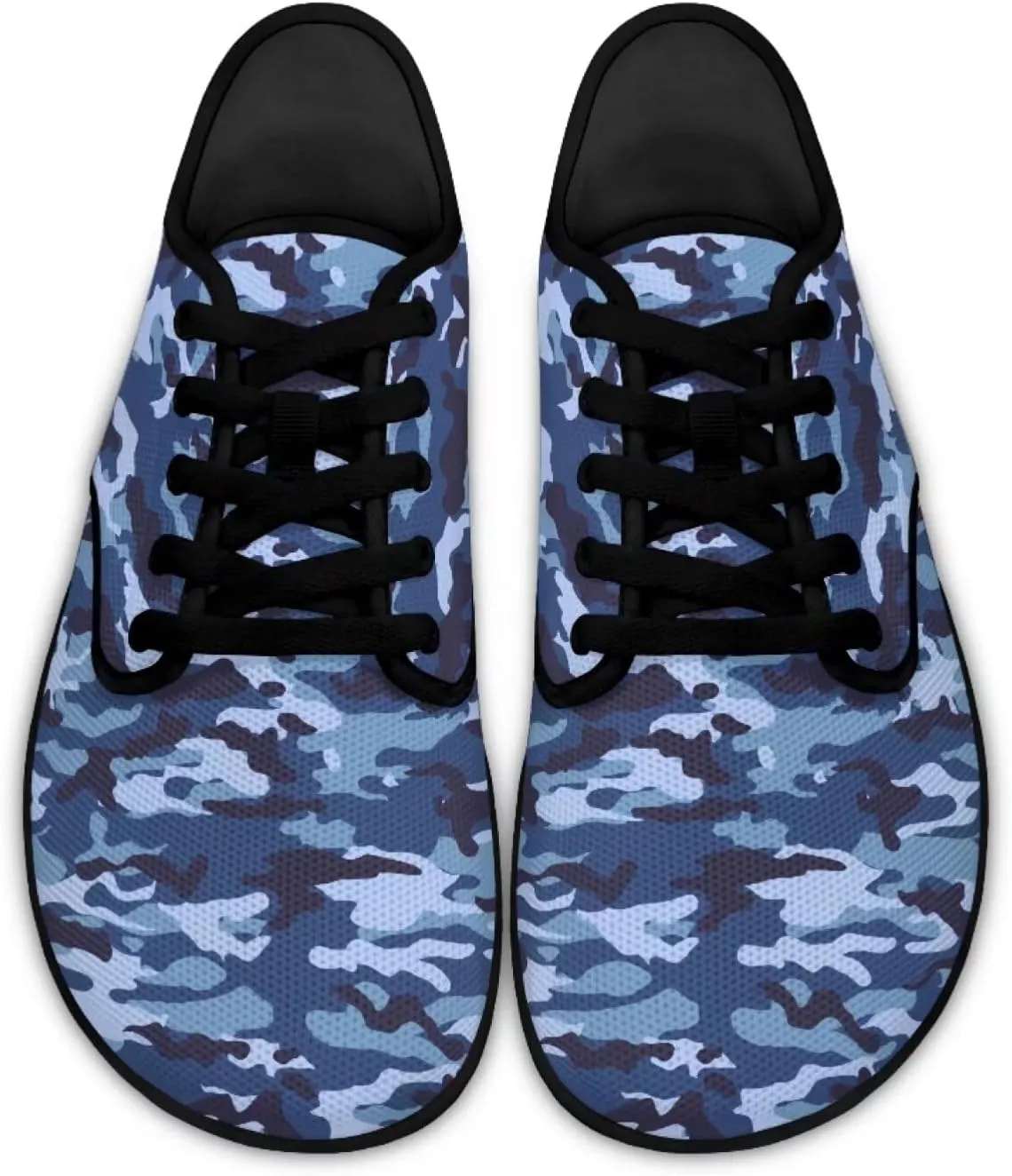 Jeiento Camouflage Theme Barefoot Shoes Men Zero Drop Shoes Mens Workout Shoes