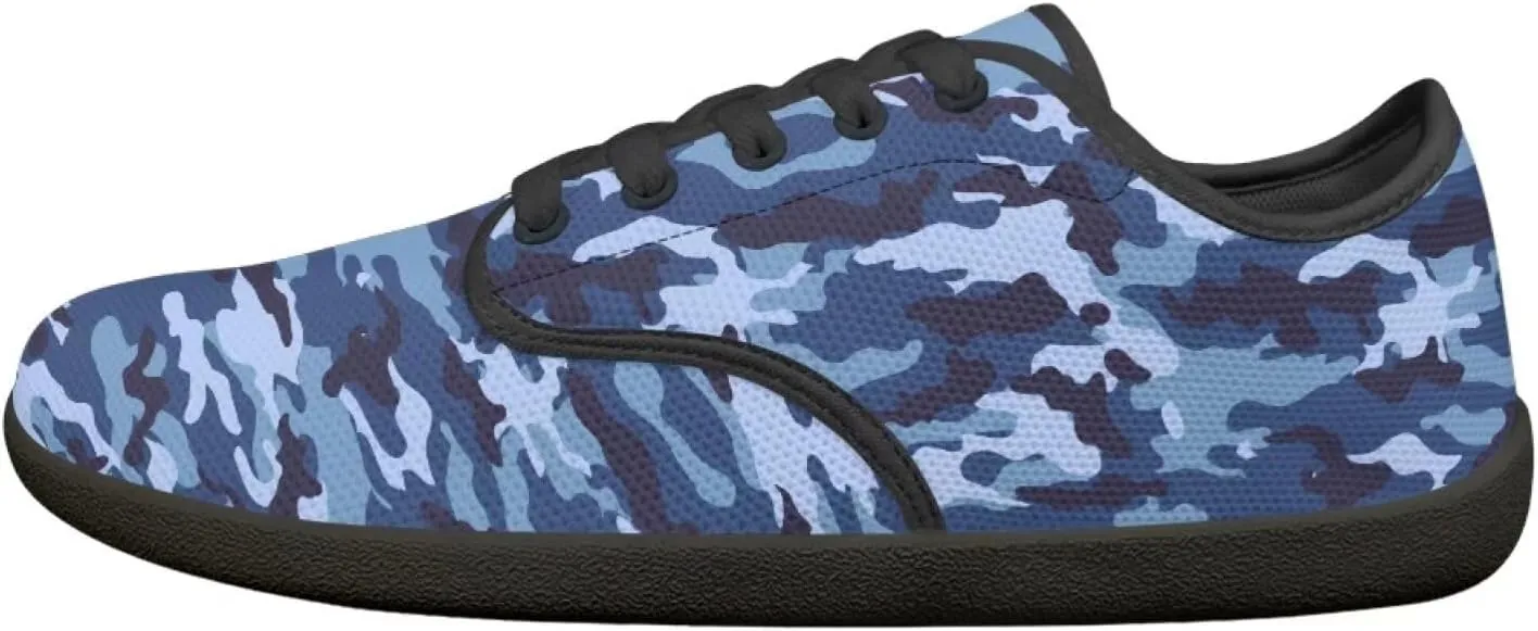 Jeiento Camouflage Theme Barefoot Shoes Men Zero Drop Shoes Mens Workout Shoes