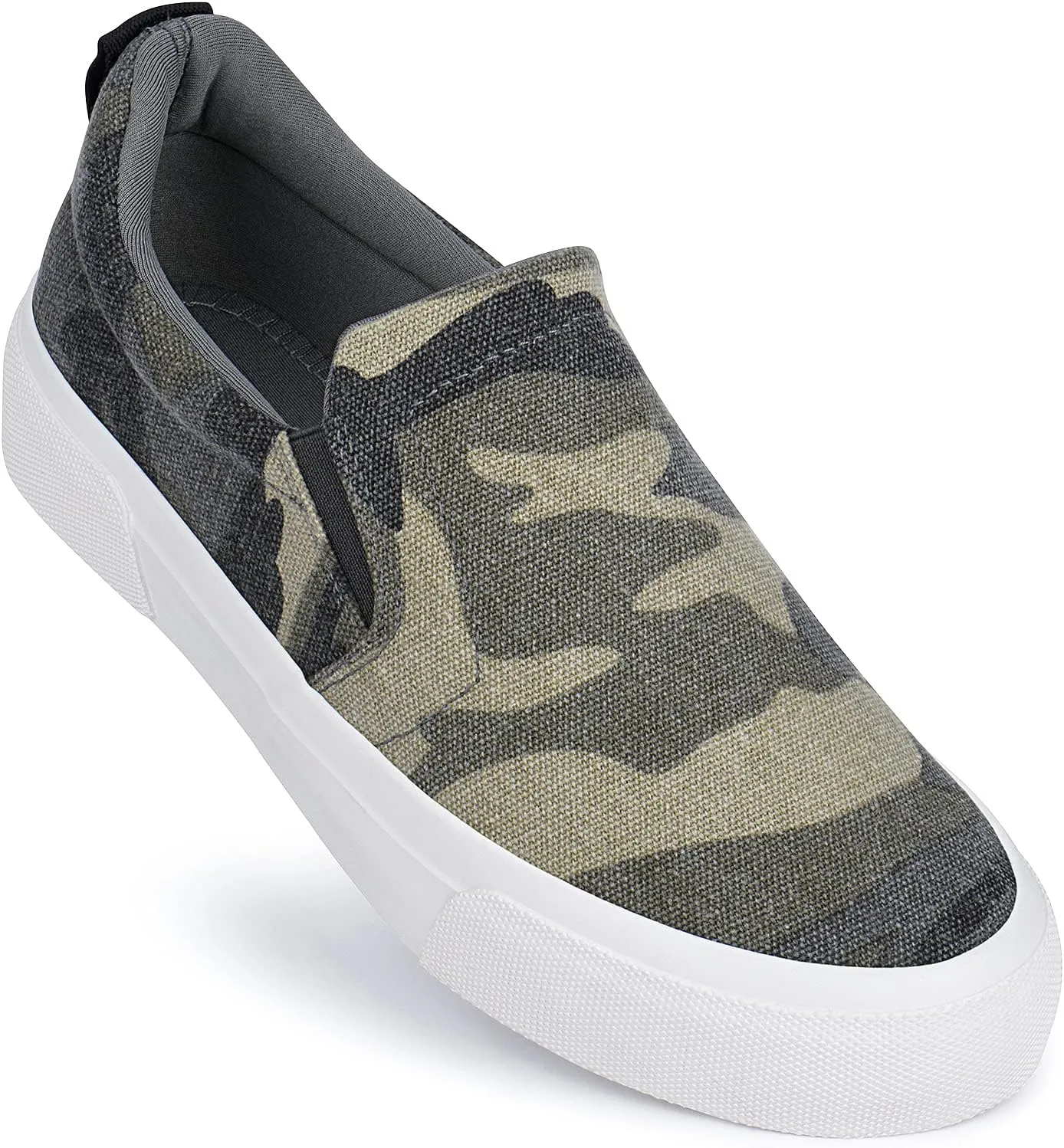 JENN ARDOR Slip On Sneakers Women Comfortable Walking Slip On Shoes Women Memory Foam Womens Fashion Loafers for Women Casual Shoes for Women Flats