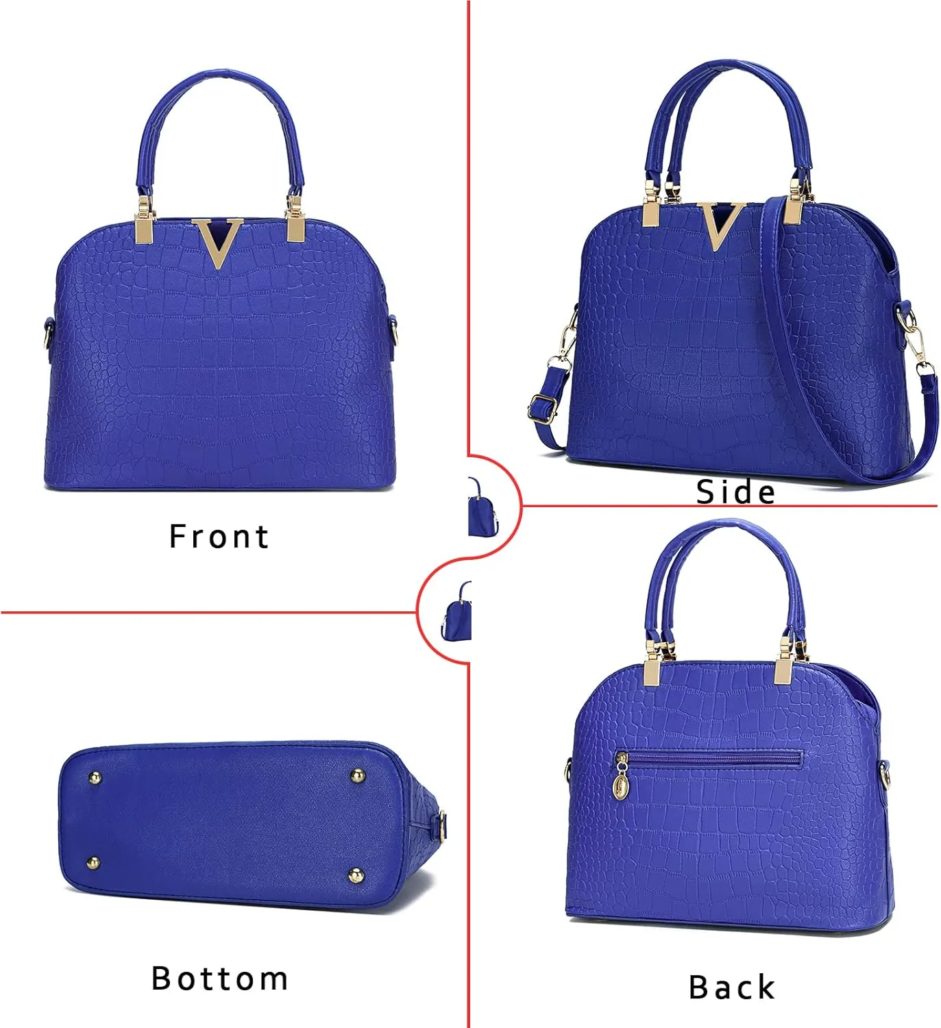 JHVYF Women classics Top Handle Handbag Crossbody Casual Purse Satchel Tote
