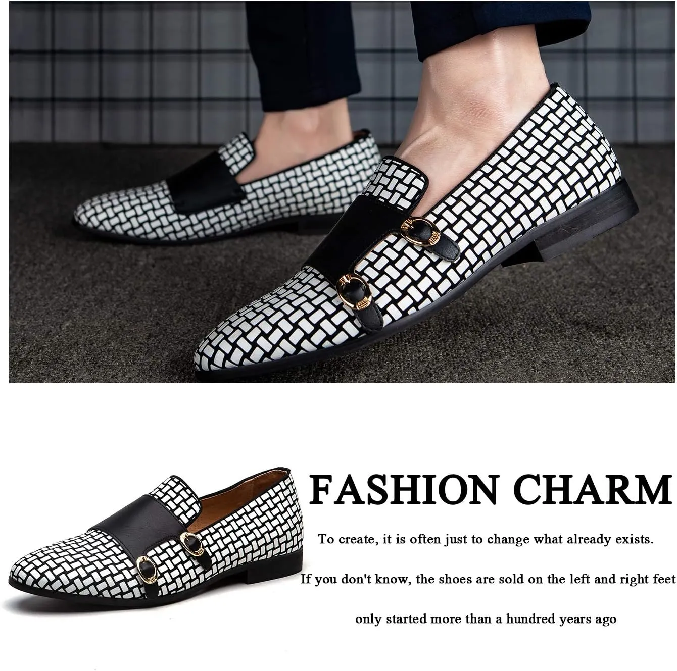 JITAI Luxury Men Shoes Black Loafers Leather Men 's Casual Shoes Brand Comfortable