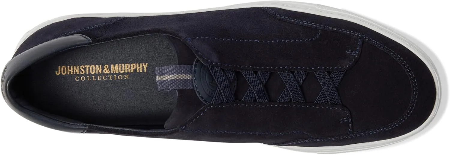 Johnston & Murphy Anson Stretch Lace-to-Toe Slip-On Casual Sneaker