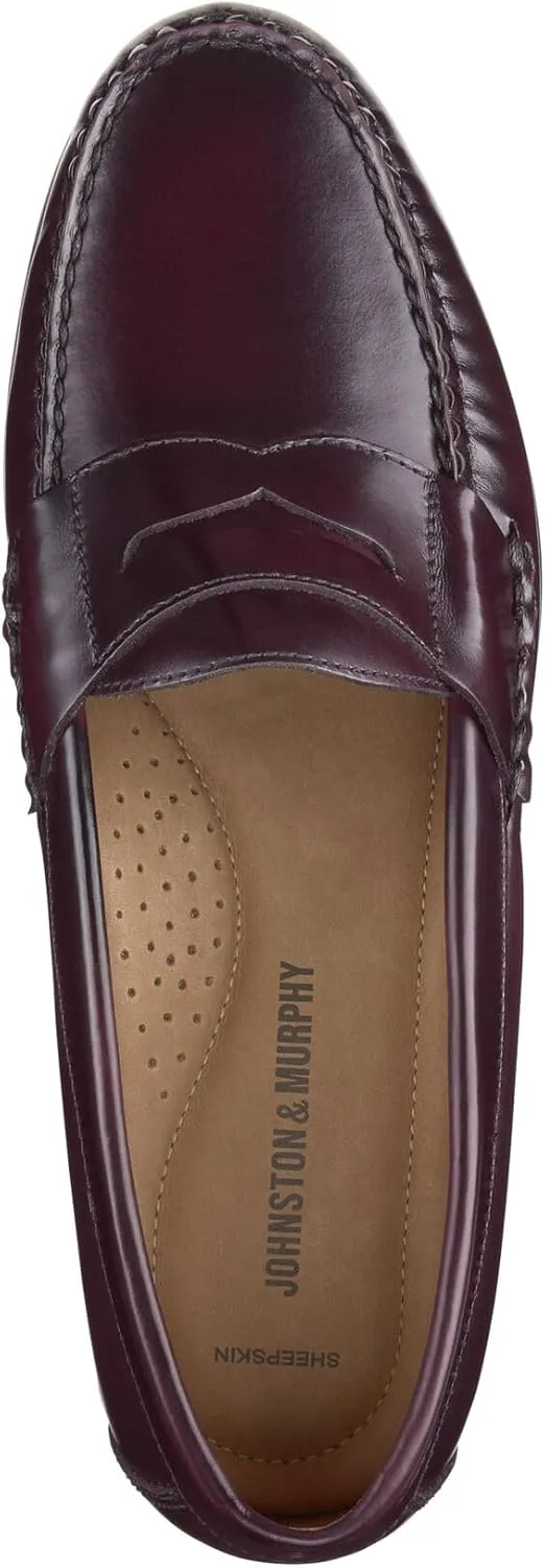 Johnston & Murphy Men's Hayes Penny Loafer Dress Casual Shoe