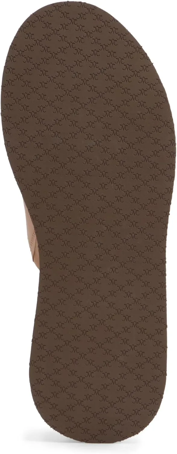 Johnston & Murphy Women’s Colleen Slides, Leather Platform Shoes for Women, Wedge Slide Sandals
