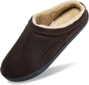 Josaywin Men's Memory Foam slippers Soft Plush Fleece Lining Slip On Indoor Outdoor House Shoes