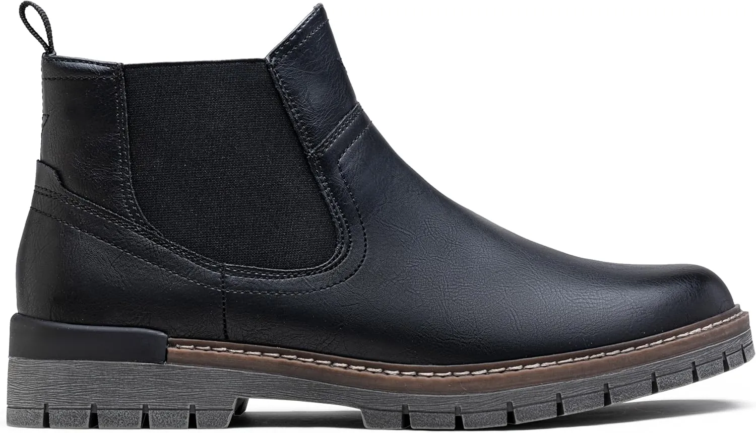 Jousen Chelsea Boots Casual Slip On Ankle Waterproof Mens Boots