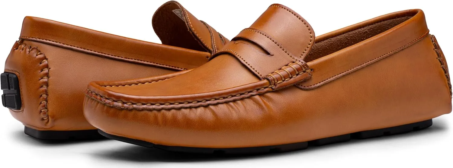 Jousen Men's Loafers Casual Slip On Shoes Soft Penny Loafers for Men Lightweight Driving Boat Shoes