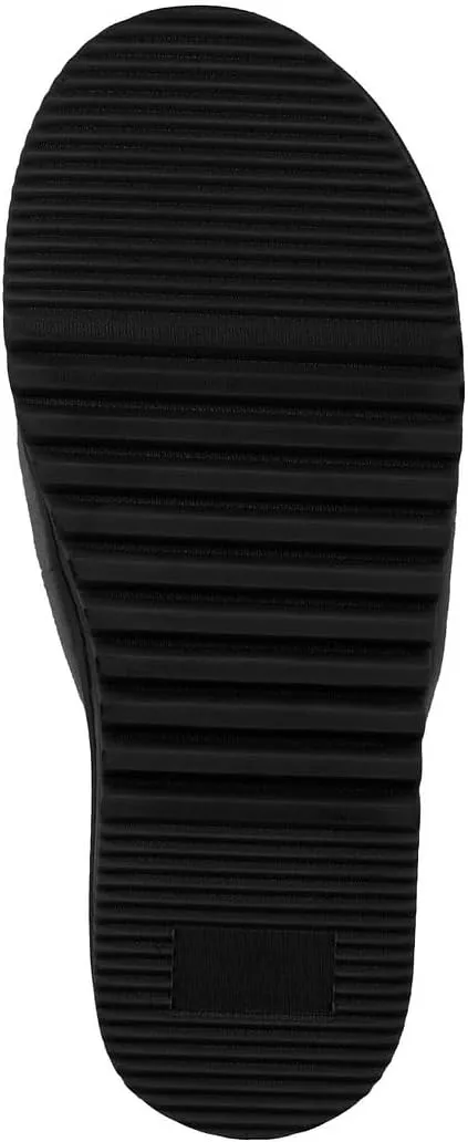 Juicy Couture Women's Faux Fur Slide Sandal Slippers, Open Toe, Comfortable Indoor Outdoor House Shoes