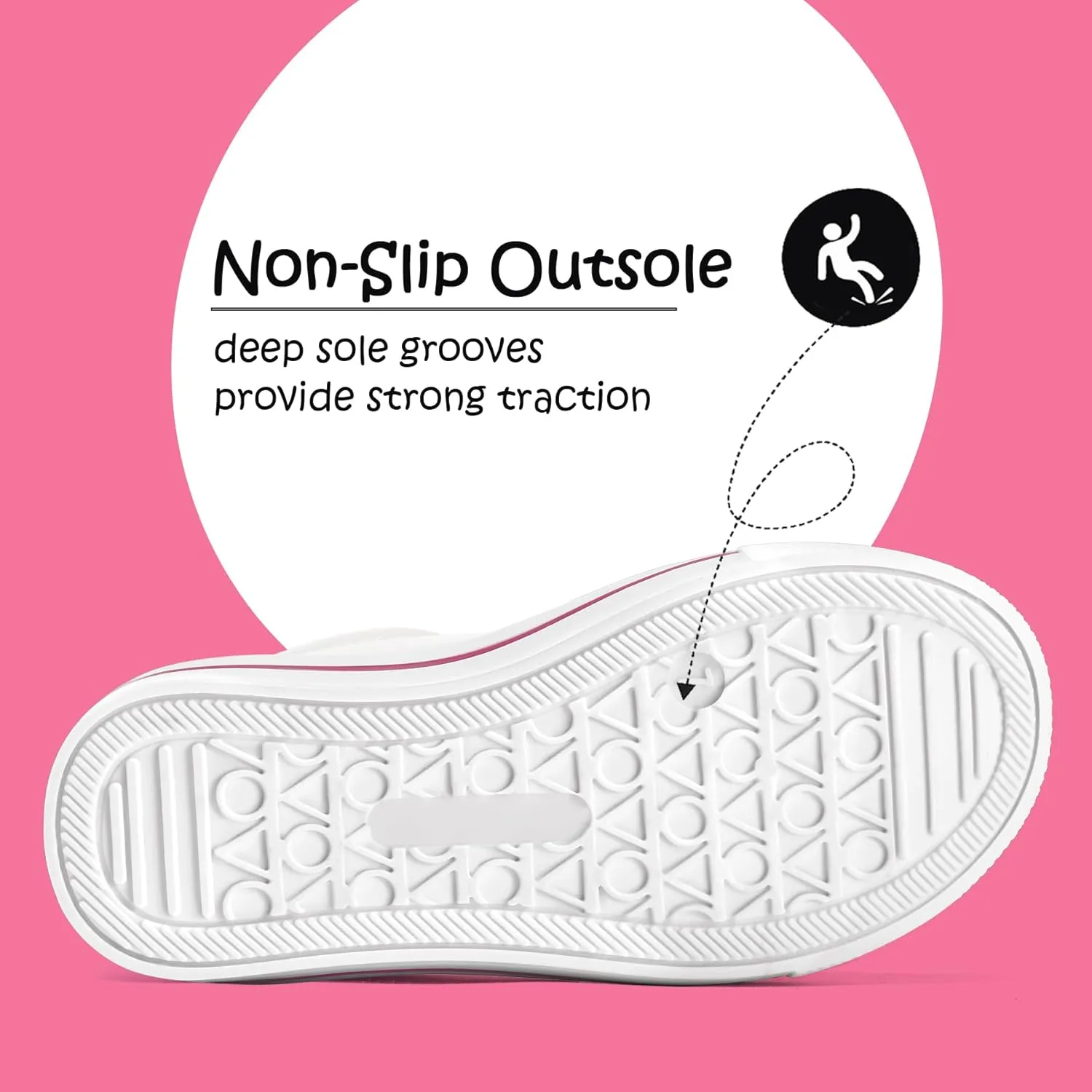 K KomForme Sneakers for Boys and Girls,Toddler Kids Soft Walking Shoes