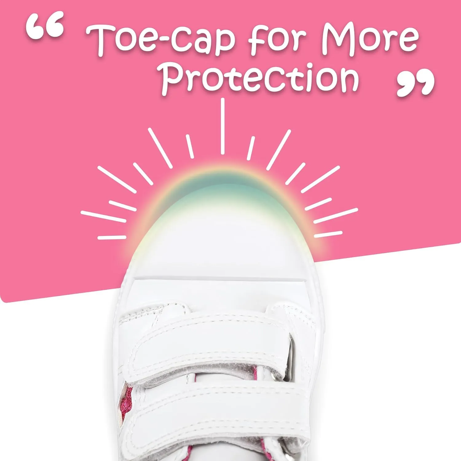K KomForme Sneakers for Boys and Girls,Toddler Kids Soft Walking Shoes