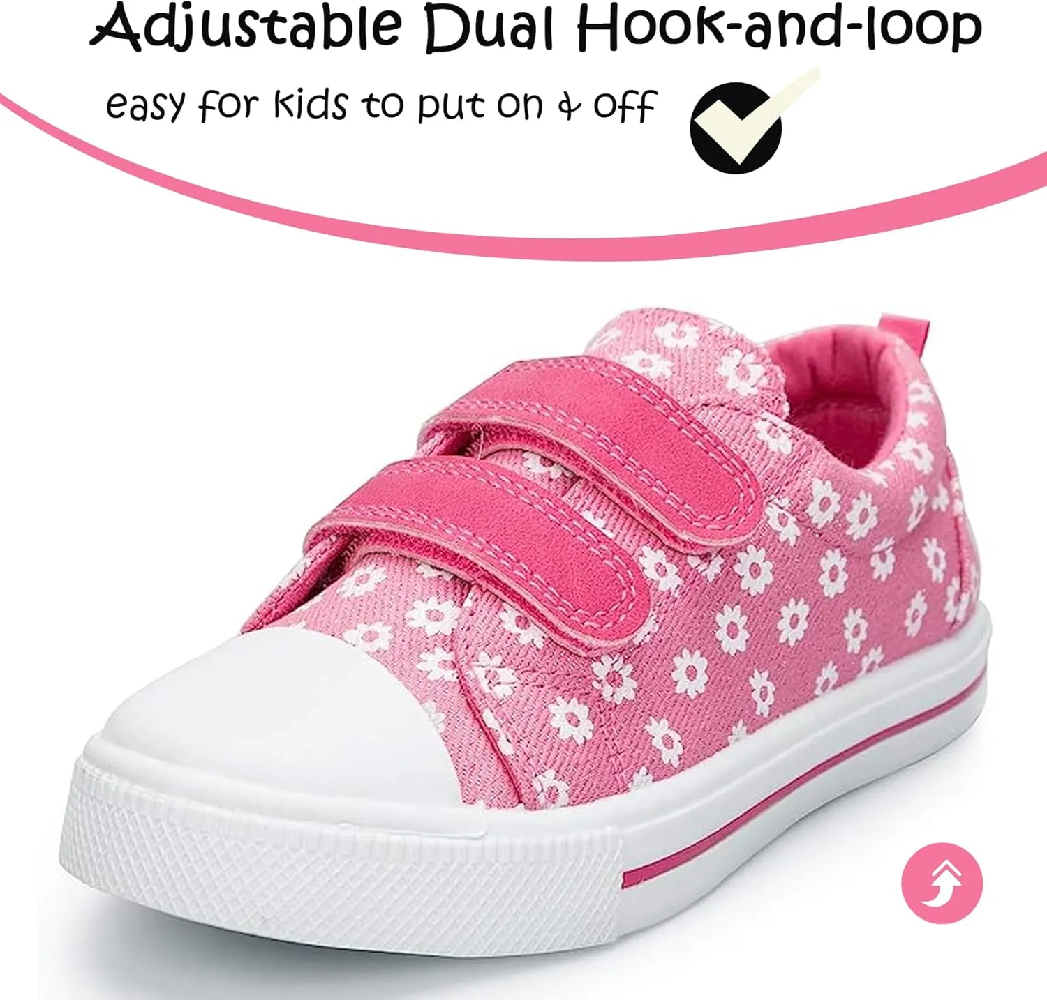 K KomForme Sneakers for Boys and Girls,Toddler Kids Soft Walking Shoes