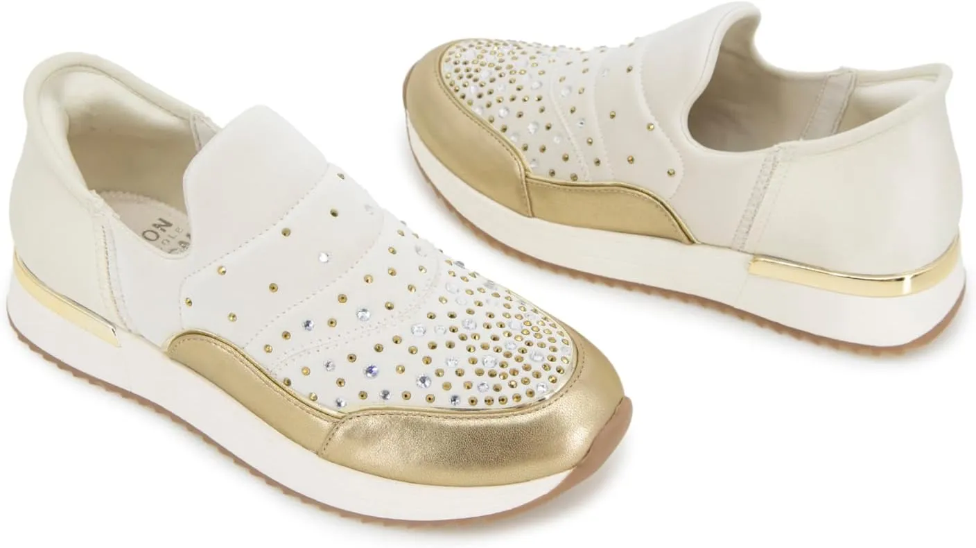Kenneth Cole REACTION Women's Cameron Easy on Puff Sneaker