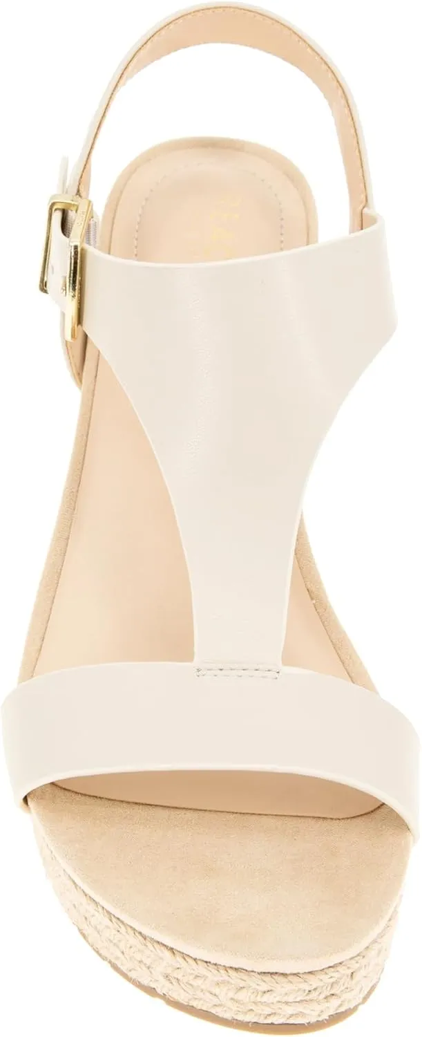 Kenneth Cole REACTION Women's Card T-Strap Wedge Sandal