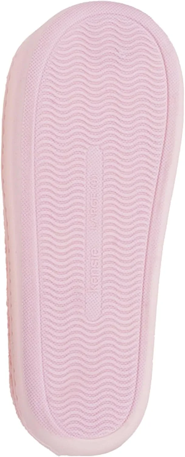 kensie Women's Fluffy Slippers – Ultra-Soft, Cozy Indoor Slippers for Home & Bedroom – Stylish, Warm, and Comfortable Lounge Footwear