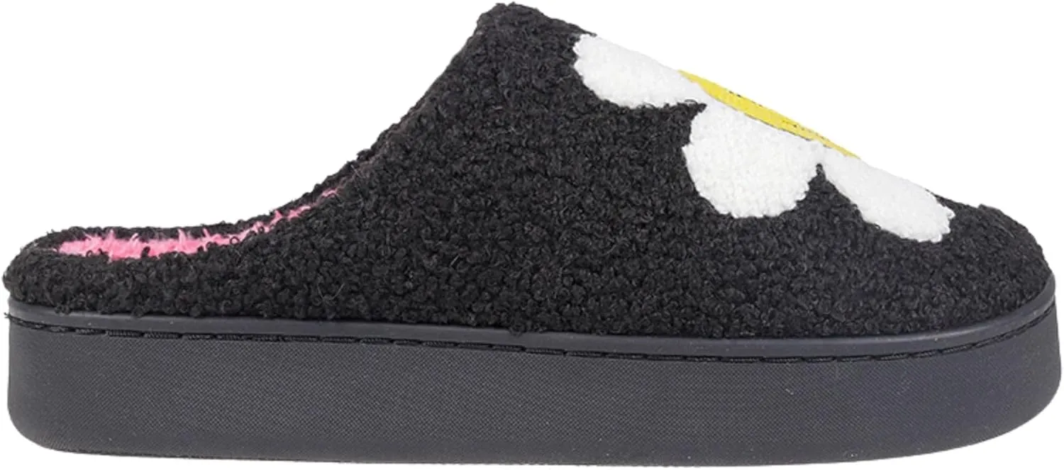 kensie Women's Fluffy Slippers – Ultra-Soft, Cozy Indoor Slippers for Home & Bedroom – Stylish, Warm, and Comfortable Lounge Footwear