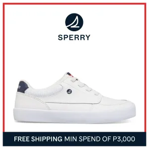 Kid's Boardwalk Leather Sneakers - White (STK267524)