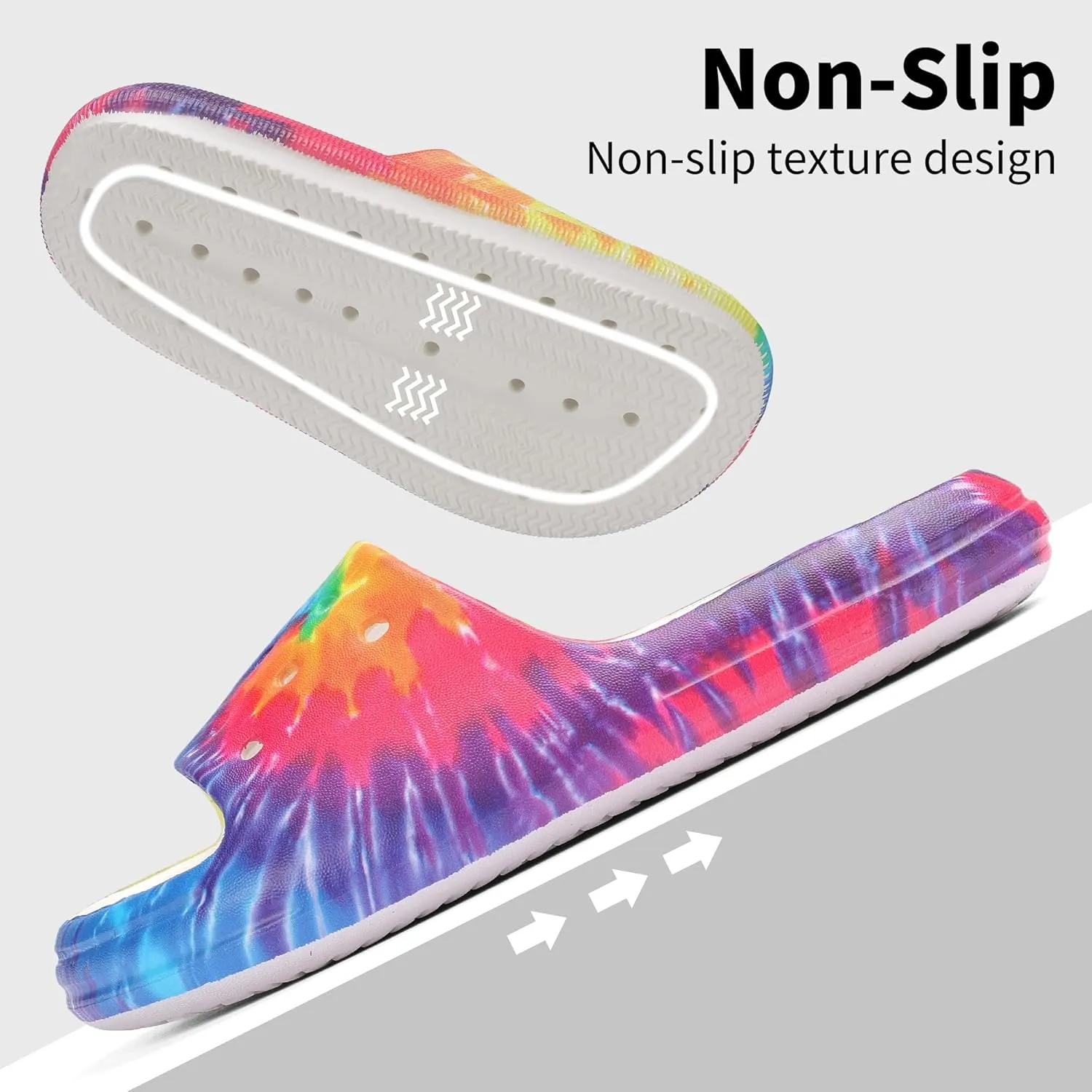 Kids Cloud Slides Boys Girls Non Slip Slip On Shower Sandals, Comfort Slippers for Summer, Pool, Beach, and Water Activities