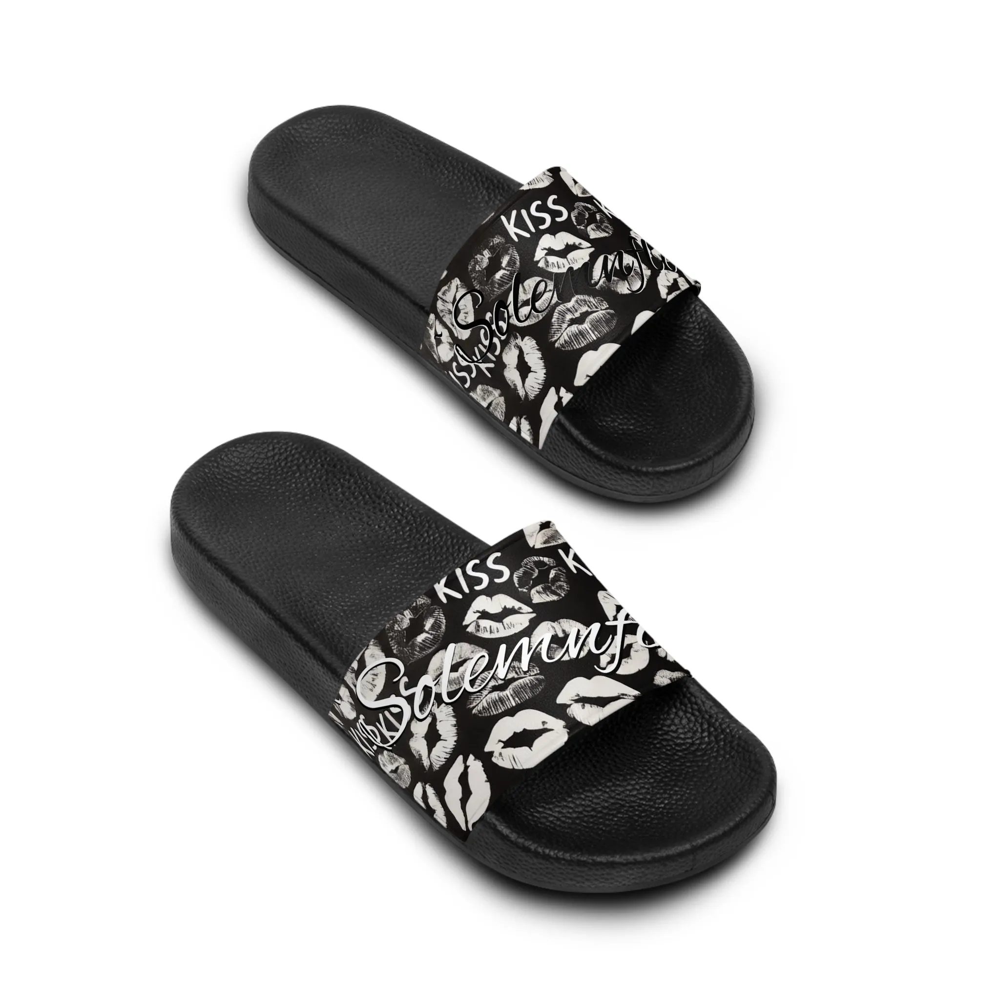 Kissable Chic Women's Slide Sandals | Stylish Comfort for Summer Fun