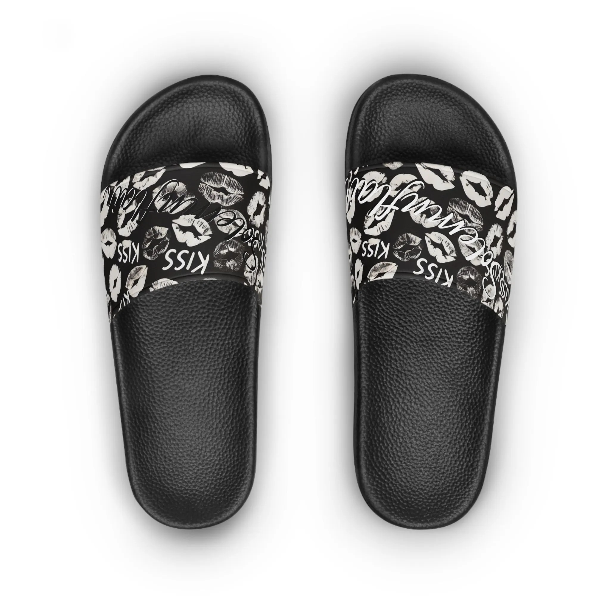 Kissable Chic Women's Slide Sandals | Stylish Comfort for Summer Fun