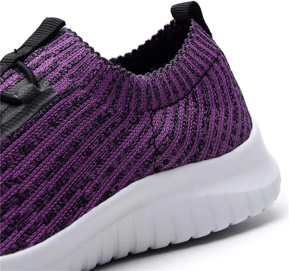 konhill Women's Comfortable Walking Shoes - Tennis Athletic Casual Slip on Sneakers