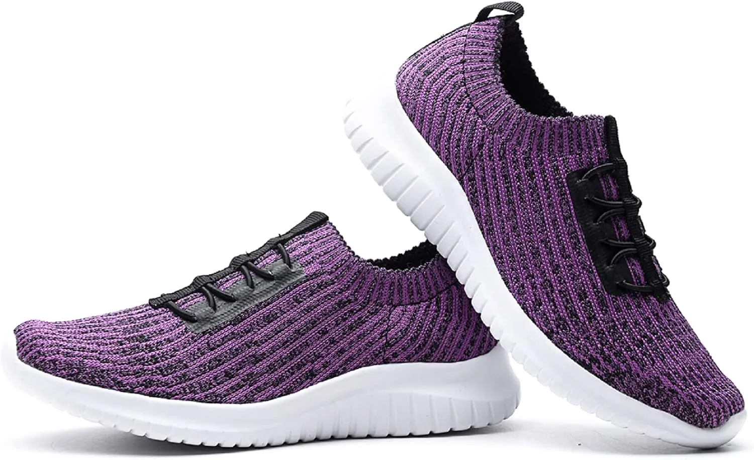 konhill Women's Comfortable Walking Shoes - Tennis Athletic Casual Slip on Sneakers
