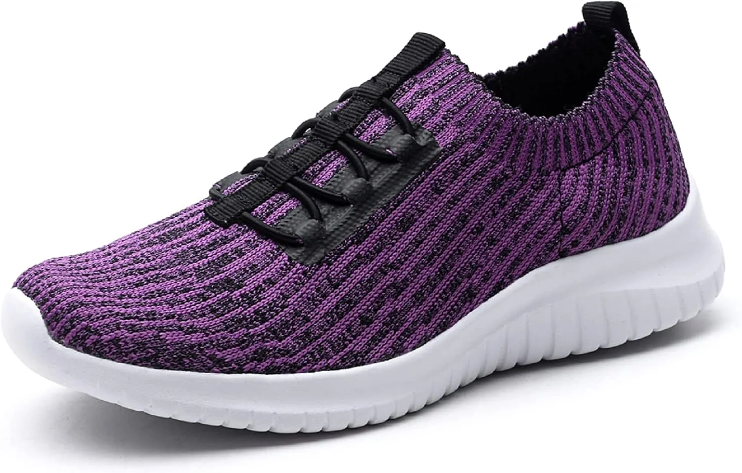 konhill Women's Comfortable Walking Shoes - Tennis Athletic Casual Slip on Sneakers