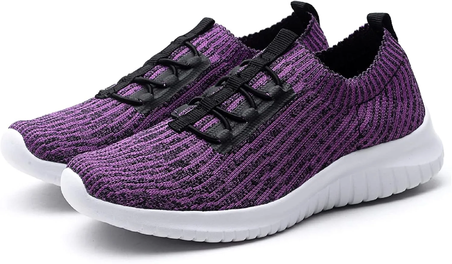 konhill Women's Comfortable Walking Shoes - Tennis Athletic Casual Slip on Sneakers