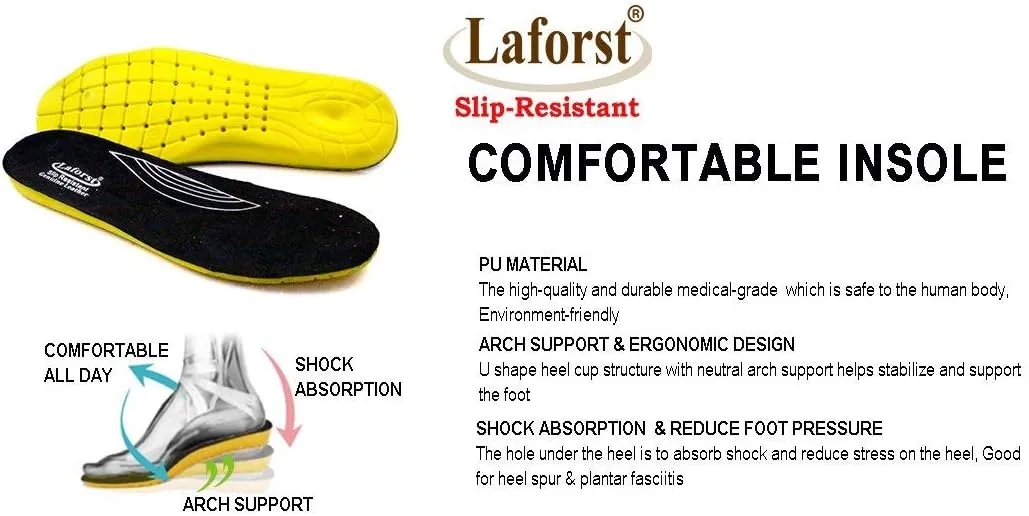 Laforst Rachel 7003 Womens Leather Nonslip Server Slip On Clog
