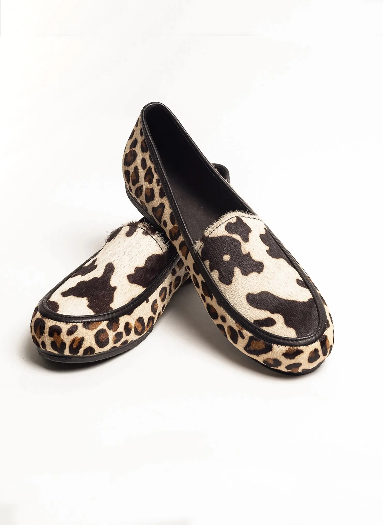 Large variety Printed Slip-On Unique appearance Cowhide