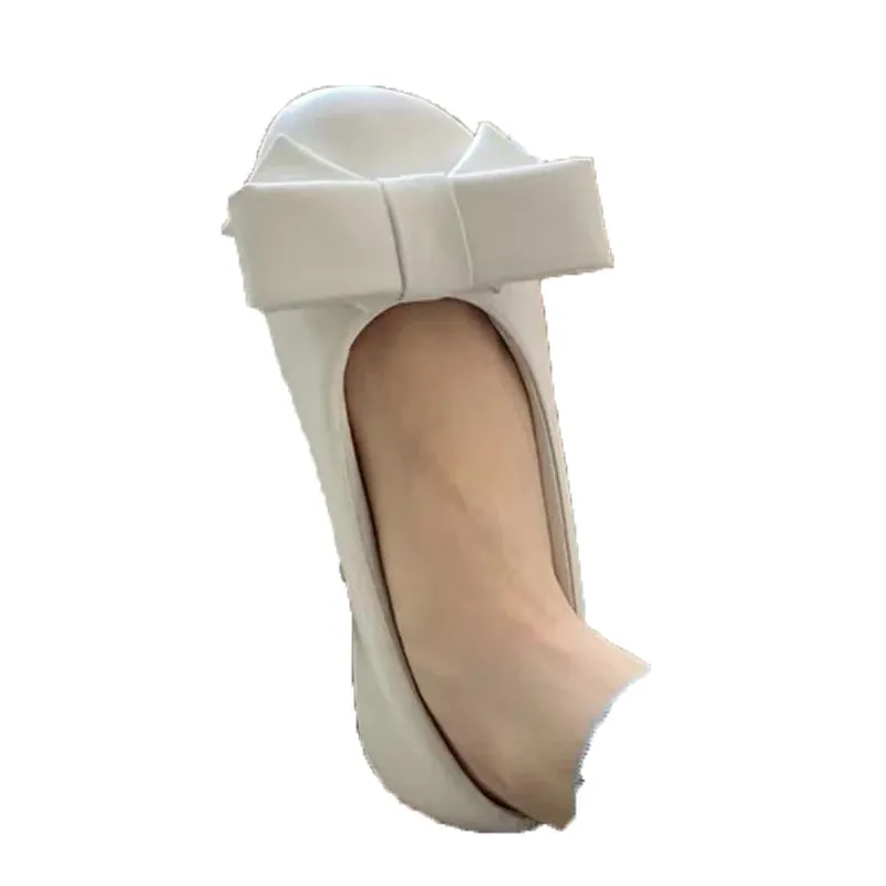 LBSFY  -  Flats Women Loafer Shoes Shallow Bow Casual Cozy Mary Jane Shoes Fashion New Spring 2024 Dress Lolita Party Zapatos Para Mujeres