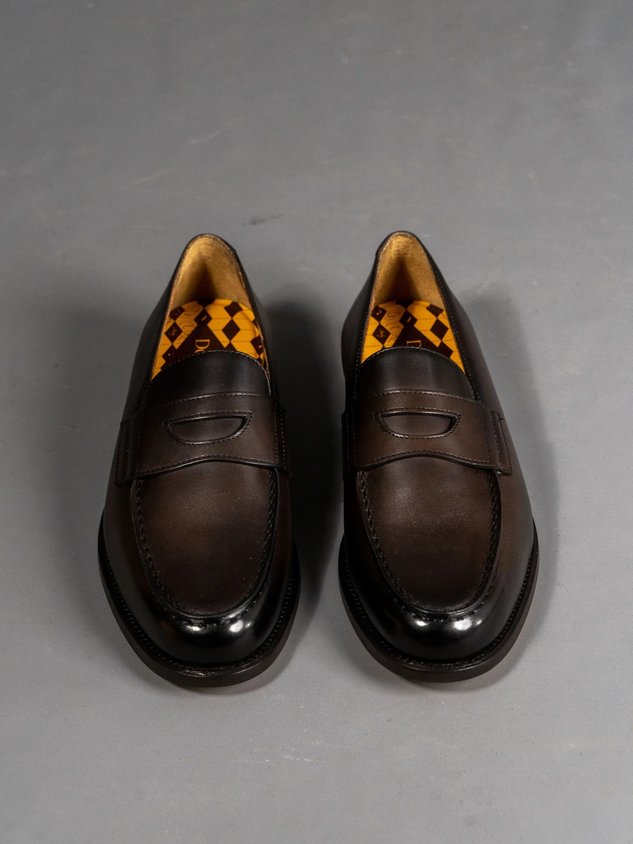 Leather Loafer - Brun