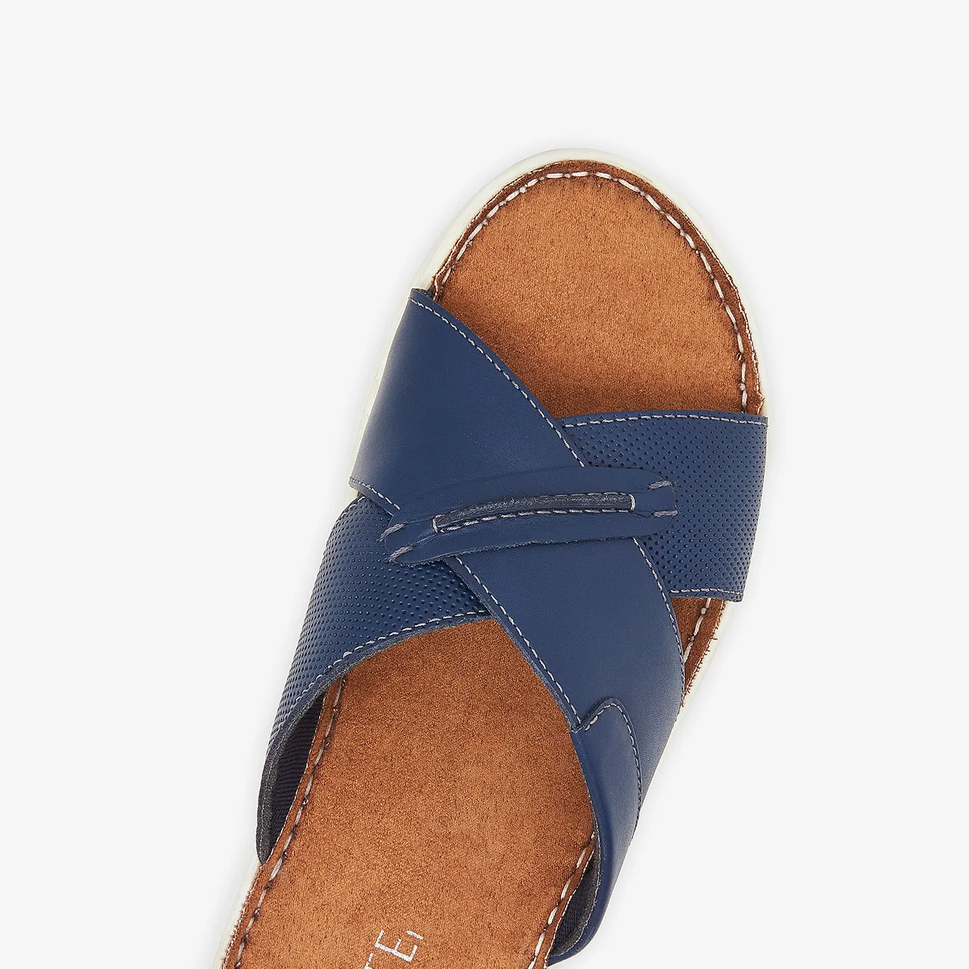 Leather Slide Chappals