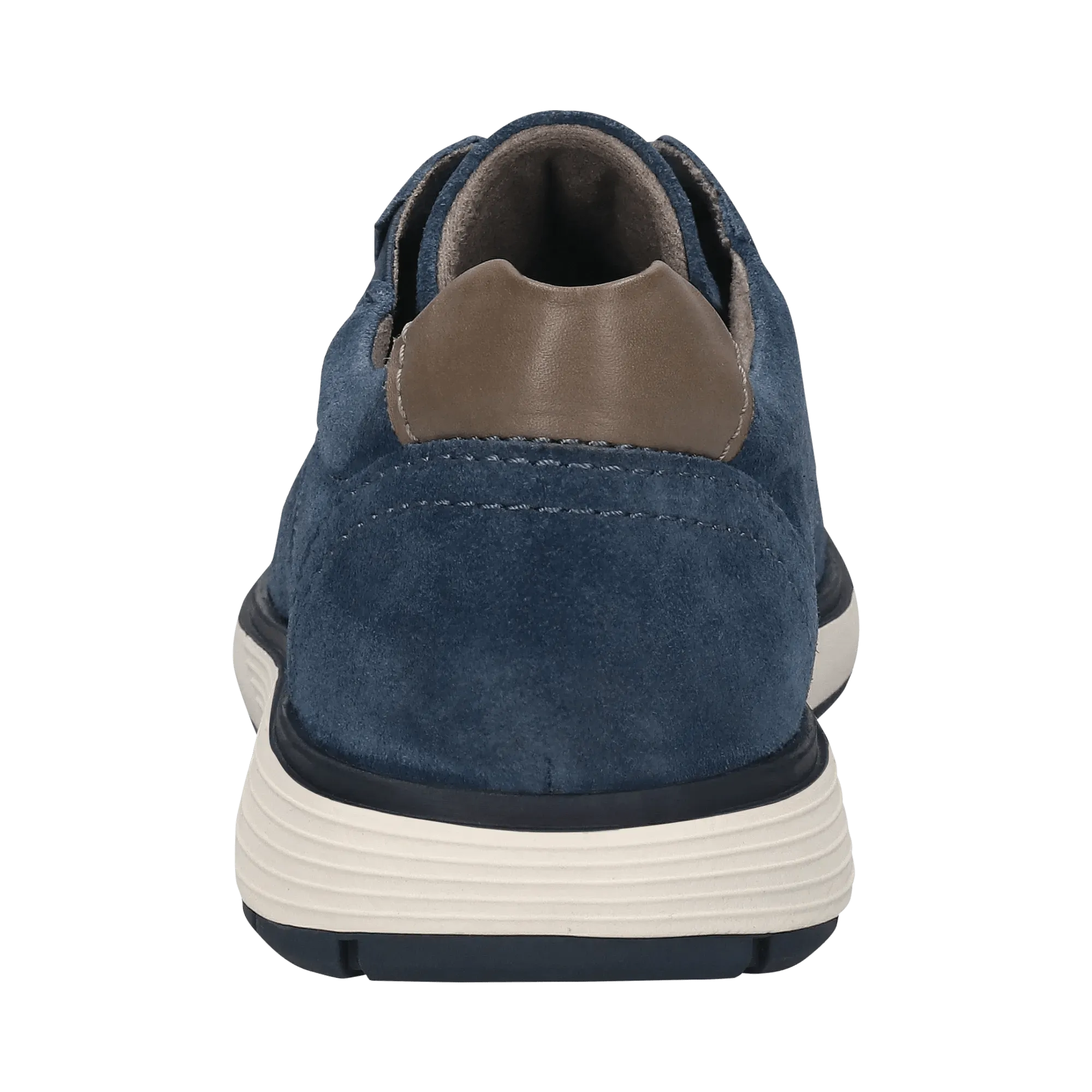 Leder Schnürer blau