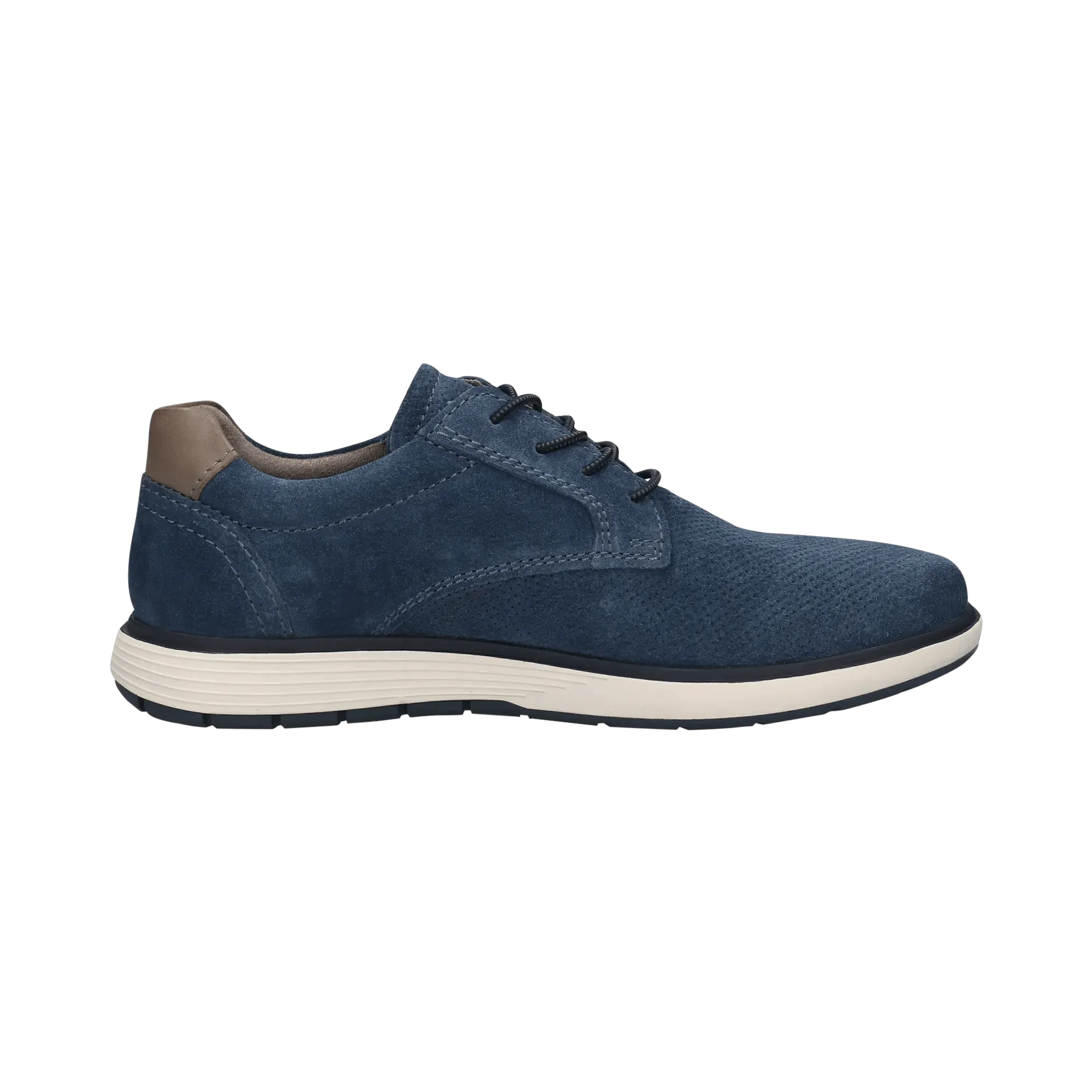 Leder Schnürer blau
