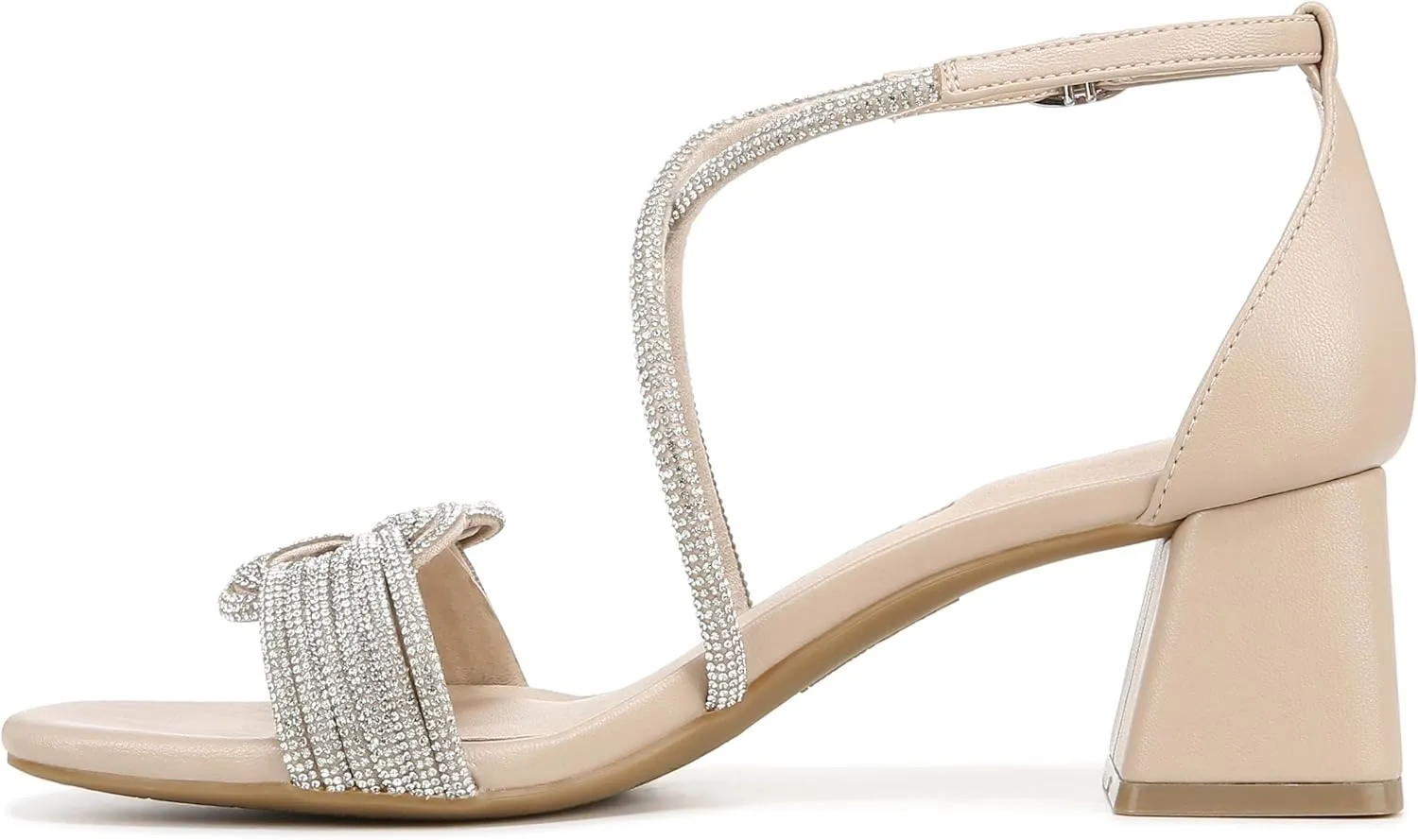 Lifestride Women's Captivate Strappy Block Heel Dress Sandal