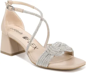 Lifestride Women's Captivate Strappy Block Heel Dress Sandal