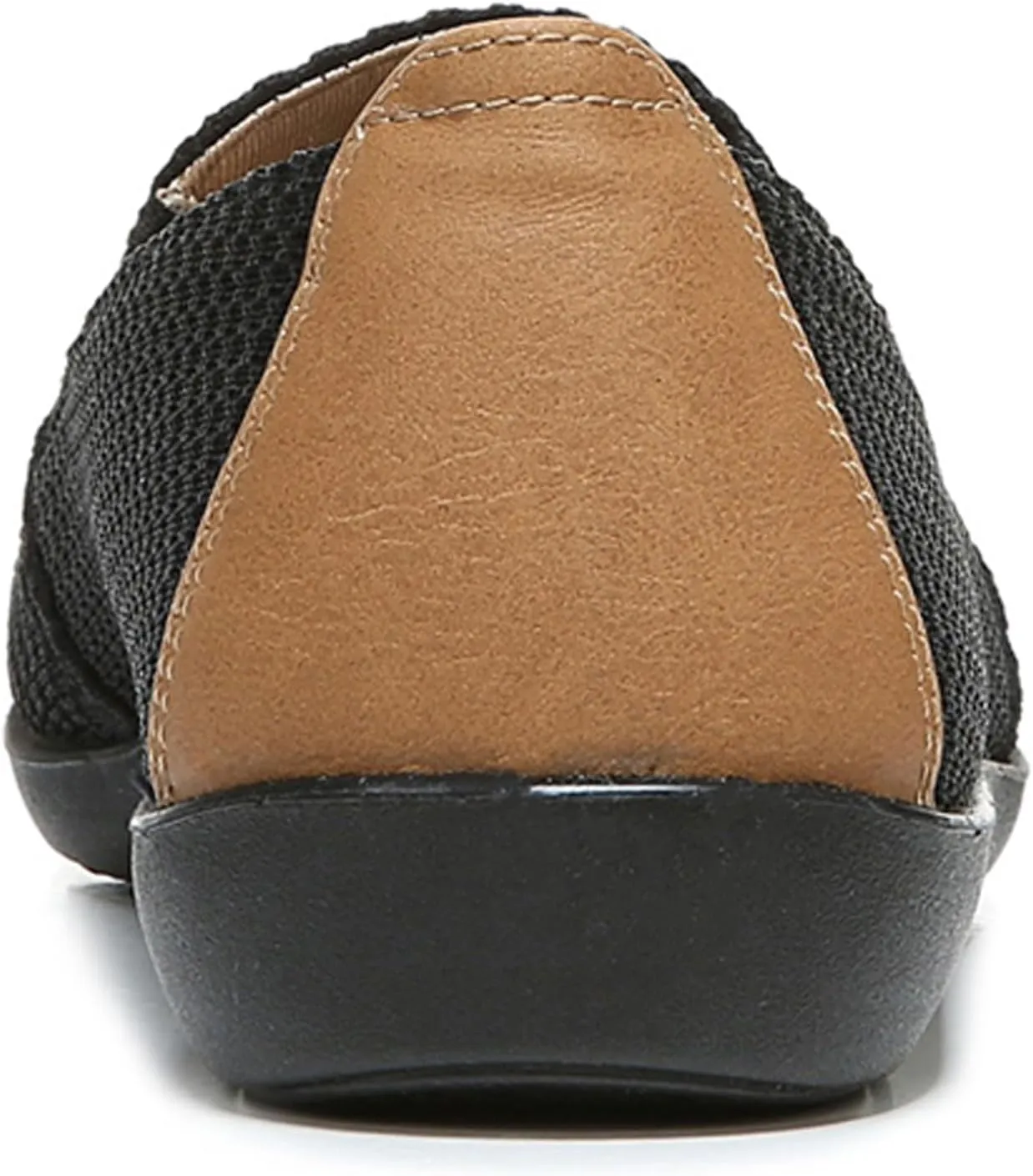 LifeStride Women's Next Level Slip-On Sneaker, Black/Black, 10