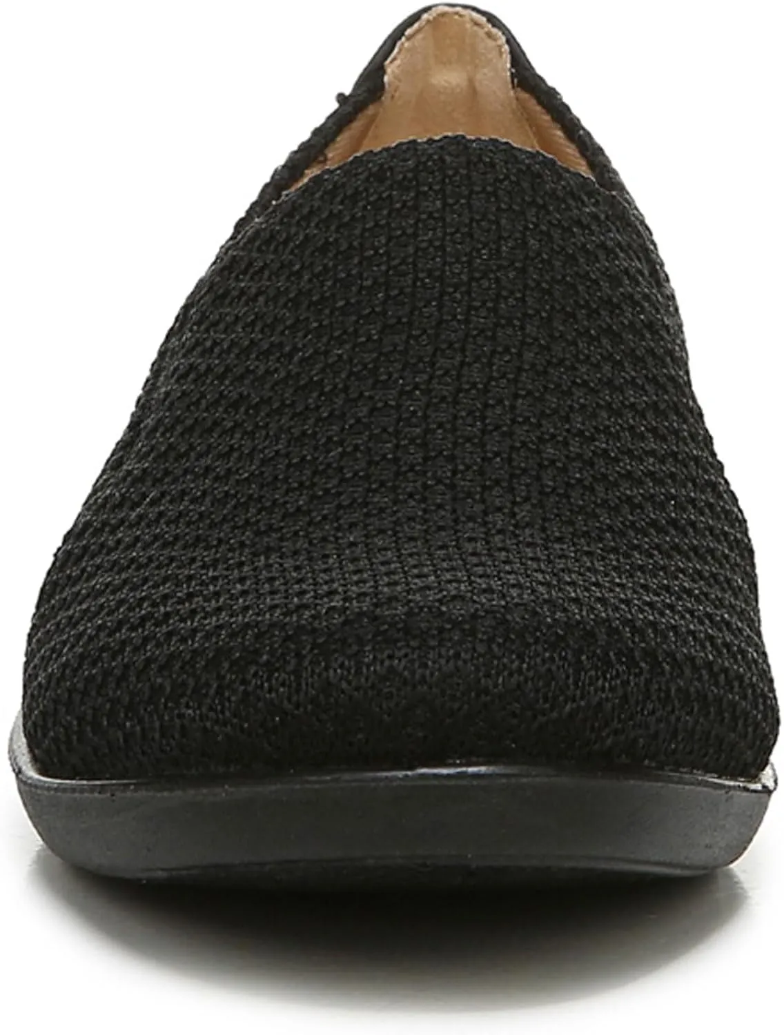 LifeStride Womens Next Level Sneaker, True Black, 9.5 Wide US