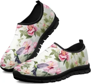 Light Weight Slip On Walking Shoes for Women,Breathable Athletic Running Shoes Anti Slip Gym Workout Shoes Lady Low Top Sneaker Jogging Shoes