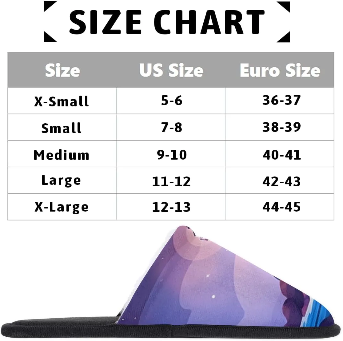Lighthouse Sea Beach Slippers for Women Men, Galaxy Star House Slippers Soft Fluffy Warm Slip On Slippers Cozy Indoor Slippers Non-Slip Home Shoes, X-Small