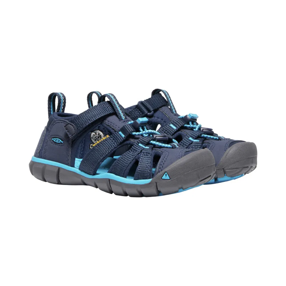 Little Kids' Seacamp II CNX - Black Iris/Vivid Blue