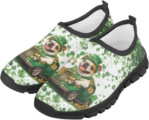 Little/Big Kids Athletic Shoes Girls Boys Slip On St Patrick's Day Shoes