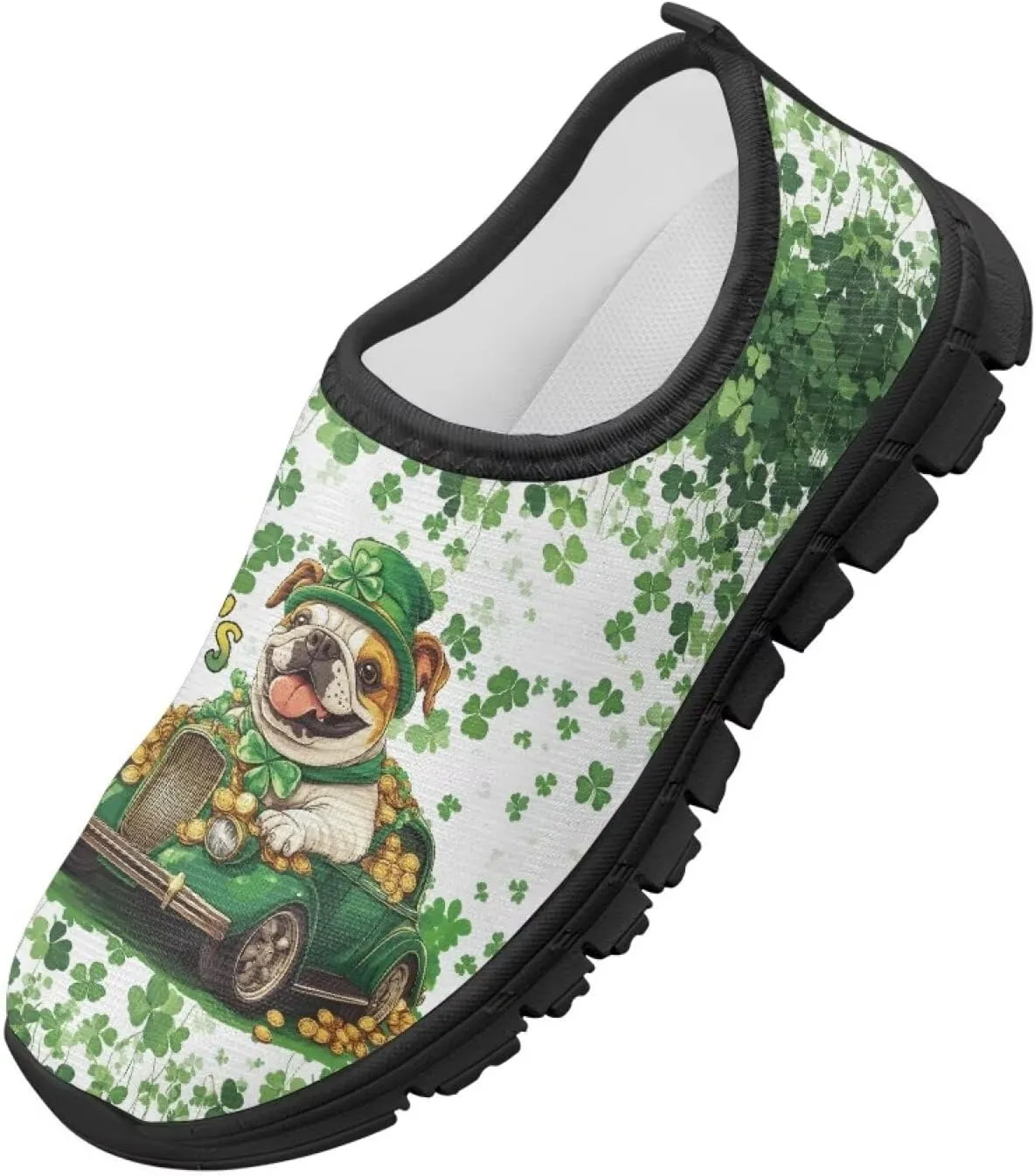 Little/Big Kids Athletic Shoes Girls Boys Slip On St Patrick's Day Shoes
