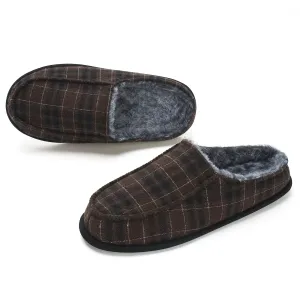 Loafer Fuzzy Foam Bedroom Men's Slippers Clear communication Slip-on High-trust Cozy, Shoes Memory - House