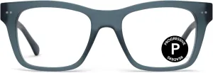 LOOK OPTIC Cosmo Progressive Reader-Stylish Unisex Reading Glasses, Prescription-Quality