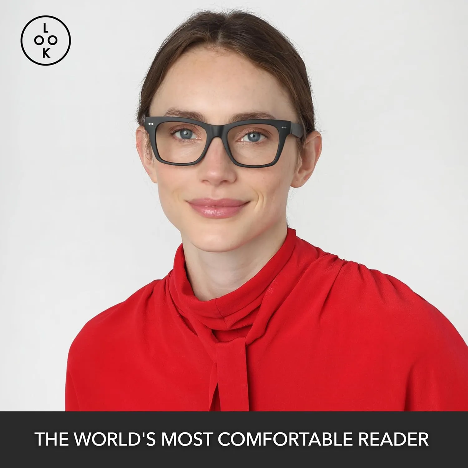 LOOK OPTIC Cosmo Progressive Reader-Stylish Unisex Reading Glasses, Prescription-Quality