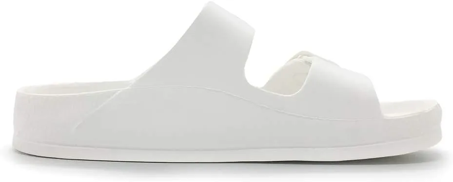 Luffymomo Adjustable Slip on Eva Double Buckle Slides for Mens