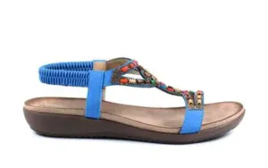 Lunar Mariella Ladies Flat Slip On Sandal JLH331