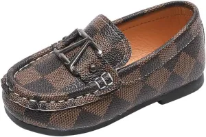 Luxury Kids Italian Loafer Dress Shoes Boys Elegant Shoes